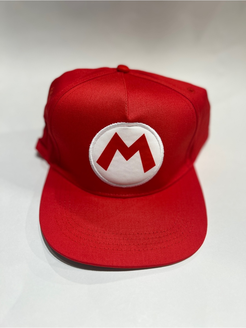 Super Mario Red Costume Hat Cap Nintendo Cosplay Adjustable Adult/Youth iconic